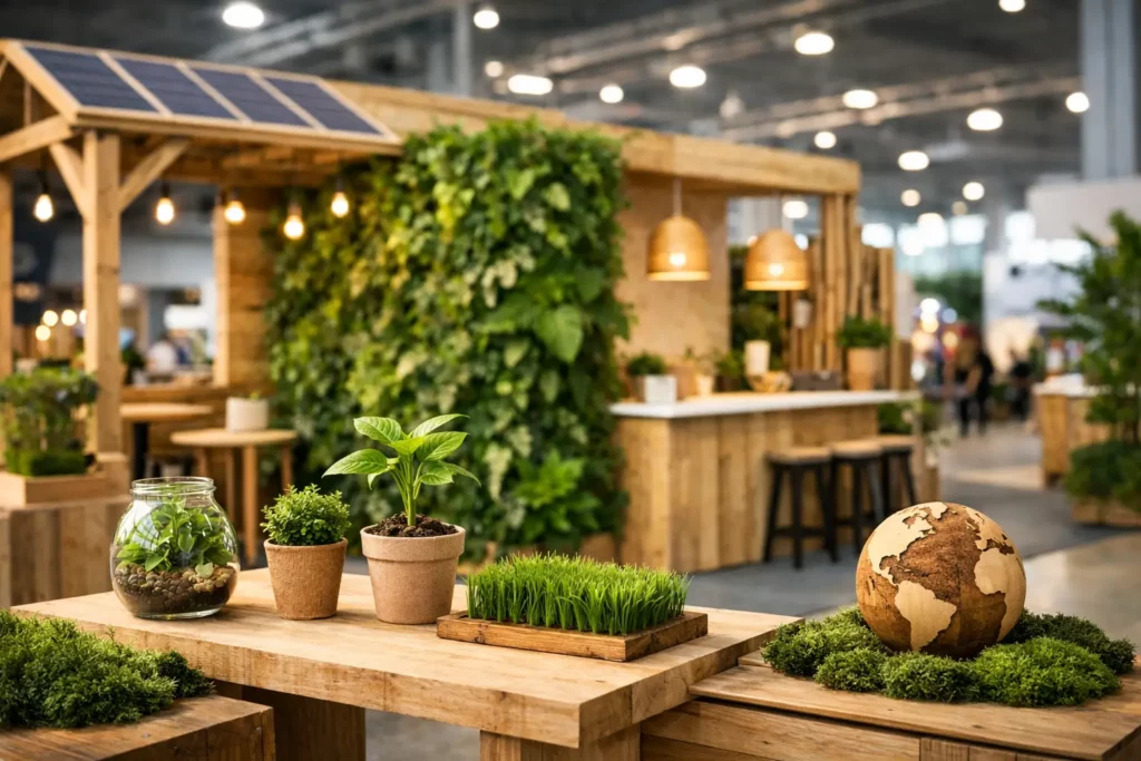 Allestimenti stand ecologici che lasciano il segno