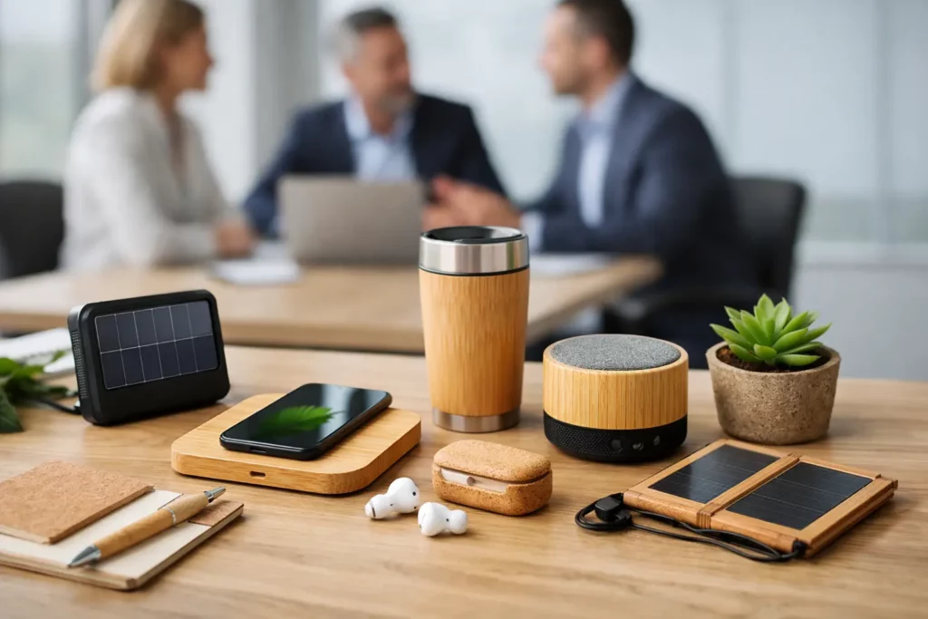 Gadget ecologici per eventi aziendali efficaci