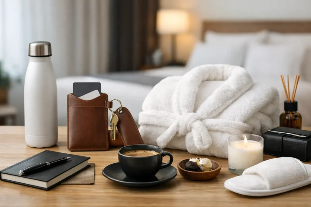 Oggetti personalizzati per hospitality: come sceglierli