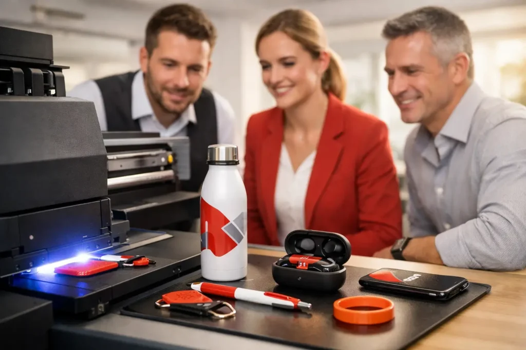 Guida alla stampa UV per gadget che si fanno notare