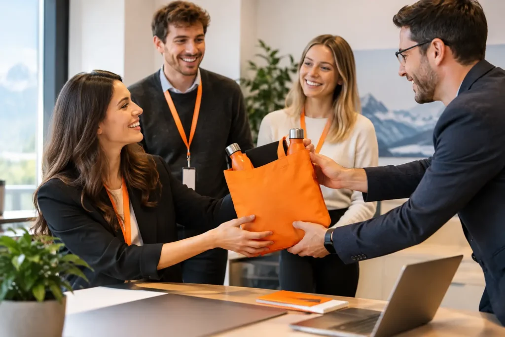 Articoli promozionali per onboarding efficaci