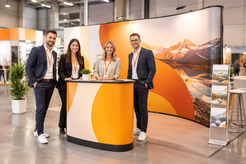 Totem o display pop up per eventi e fiere