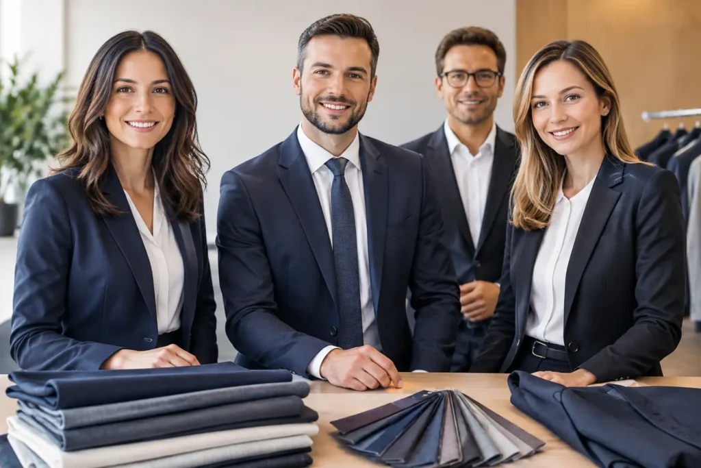 I migliori tessuti per divise aziendali